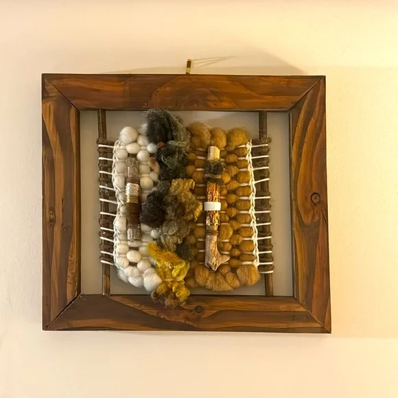 Hand Woven Chilean Artwork - Picture 3 of 3